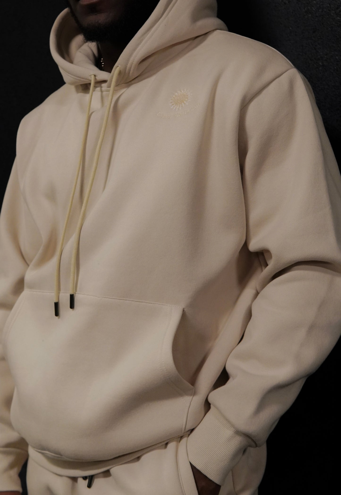 “AMBASSADOR” Hoodie - Cream
