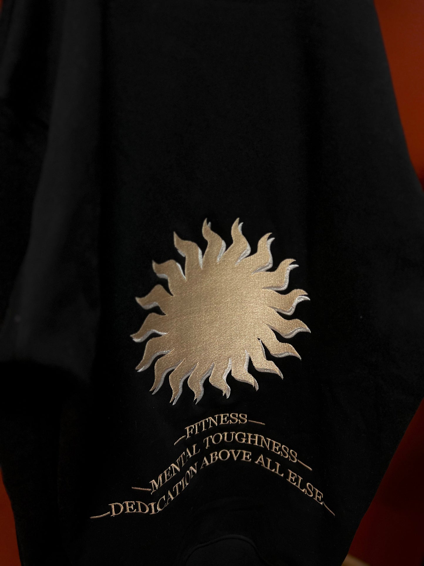Embroidered Legacy Hoodie / Black