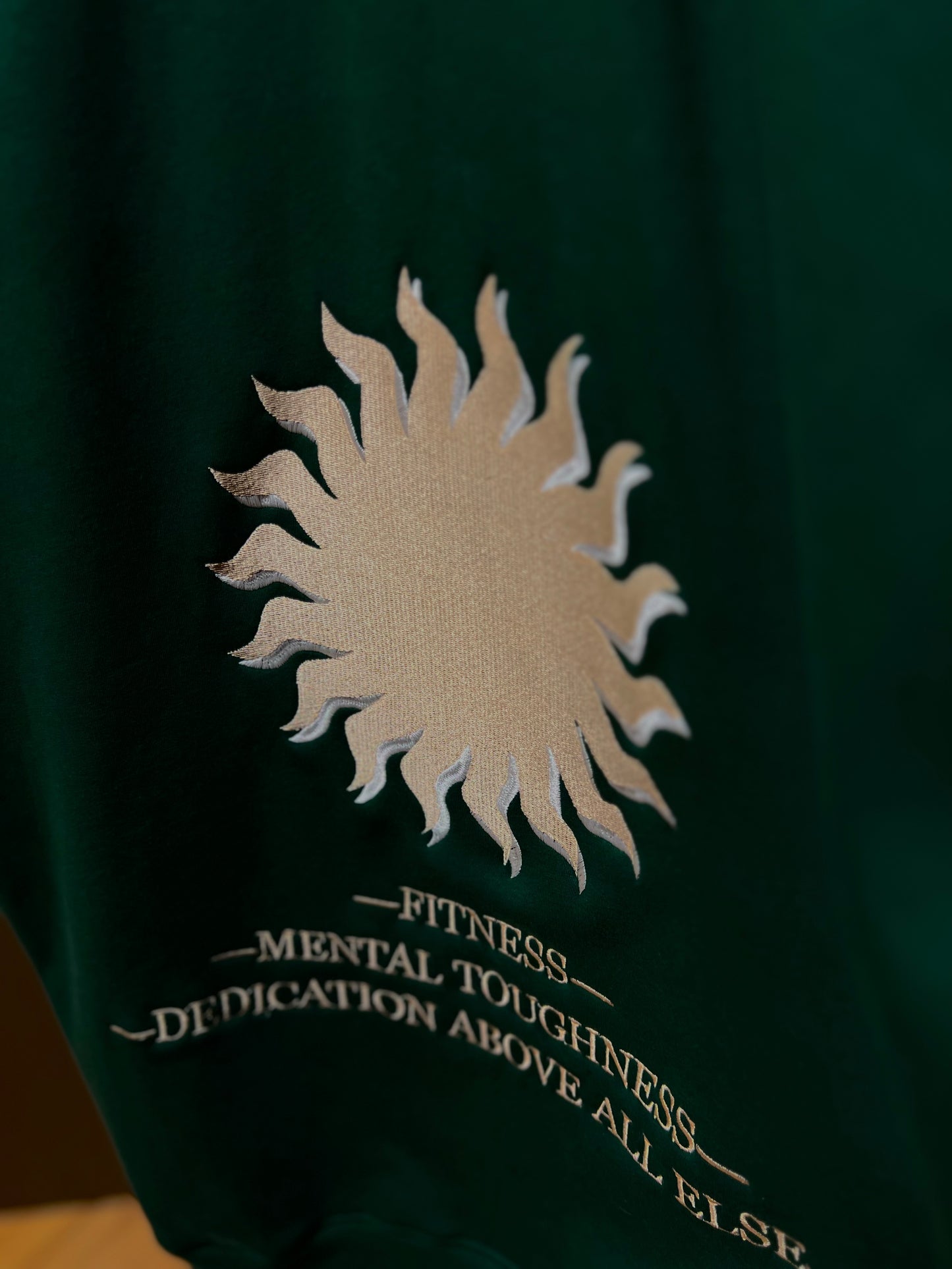 Embroidered - Legacy Hoodie / Forest Green
